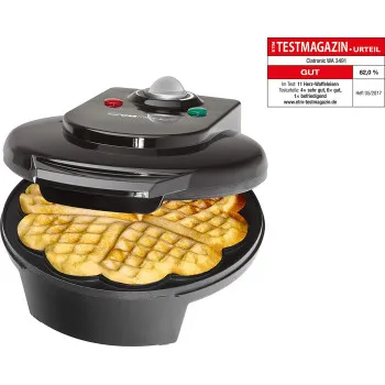 Clatronic WA3491 fekete gofrisütő WA3491