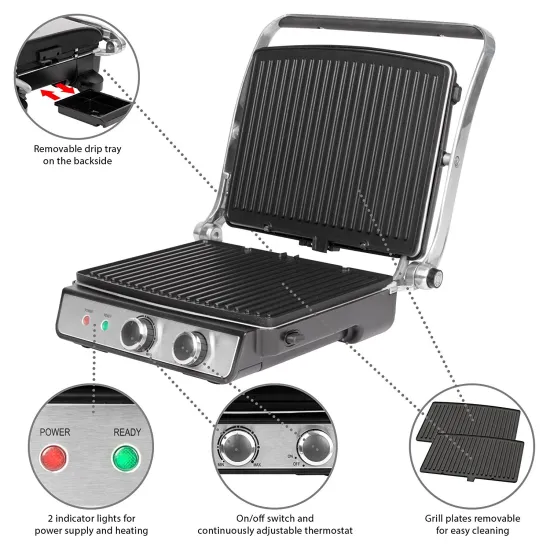 Proficook PC-KG 1029 kontaktgrill  PCKG1029