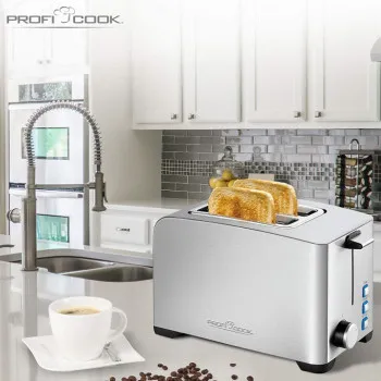 Proficook PC-TA 1082 kenyérpirító inox PCTA1082