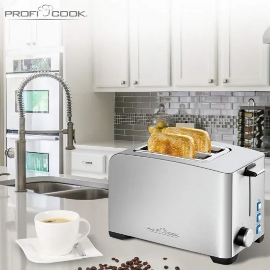 Proficook PC-TA 1082 kenyérpirító inox PCTA1082