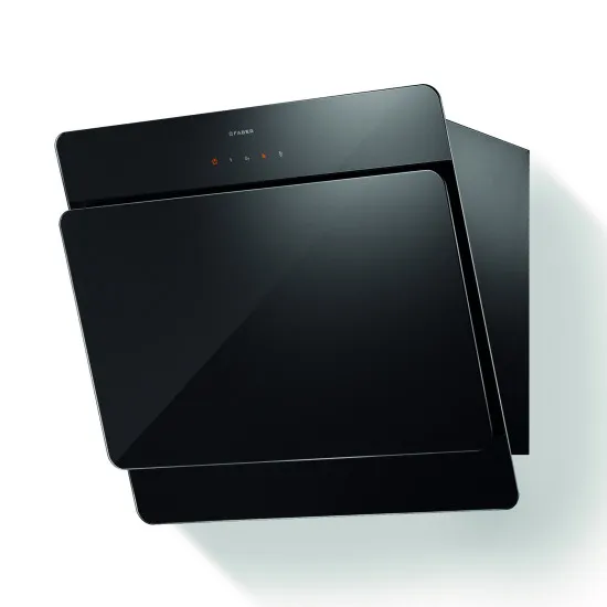 FABER COCKTAIL XS  fekete üveg 55cm  fali függőleges páraelszívó