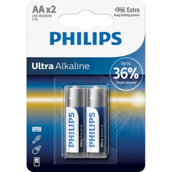 Philips LR6E2B ultra alkaline elem