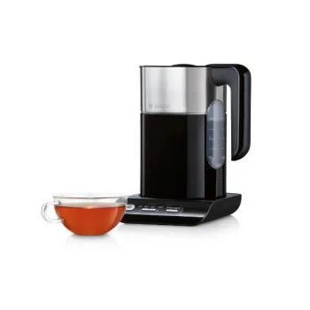 Bosch TWK8613P vízforraló, 2400W, 1.5L, fekete szín, dupla fal 