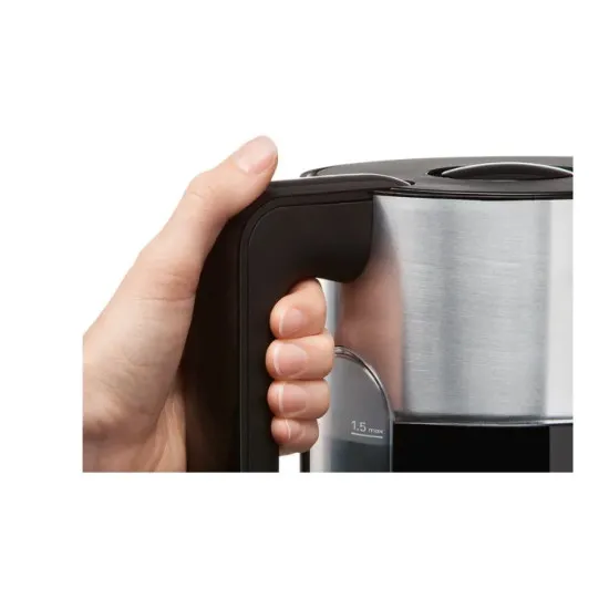 Bosch TWK8613P vízforraló, 2400W, 1.5L, fekete szín, dupla fal 