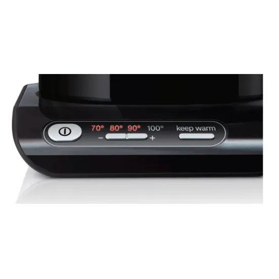 Bosch TWK8613P vízforraló, 2400W, 1.5L, fekete szín, dupla fal 