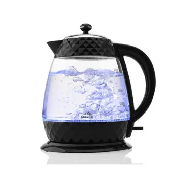 Eta 315490000 vízforraló, 2200W, 1.7L, fekete üveg szín 