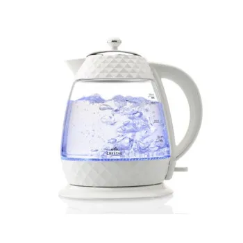 Eta 315490010 vízforraló, 1.7L, 2200W, fehér/üveg szín