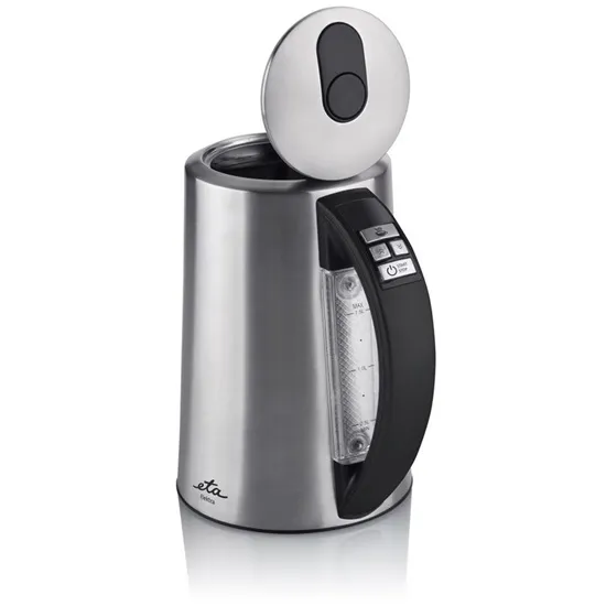 Eta 359790000 vízforraló, 2200W, 1.5L, Strix biztonsági rendszer, vízhőmérséklet szabályozás, LED kijelző háttérvilágítással, inox