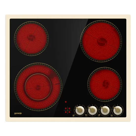 Gorenje EC642CLI beépíthető kerámia főzőlap elefántcsont szín