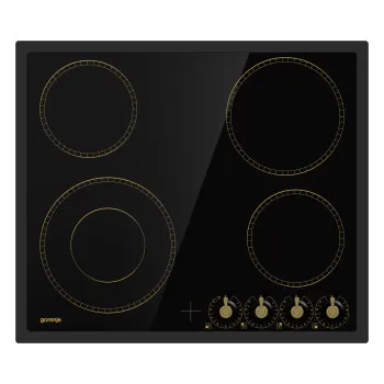Gorenje EC642CLB beépíthető kerámia főzőlap, 59.5x51x9 cm, fekete 