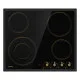 Gorenje EC642CLB beépíthető kerámia főzőlap, 59.5x51x9 cm, fekete 