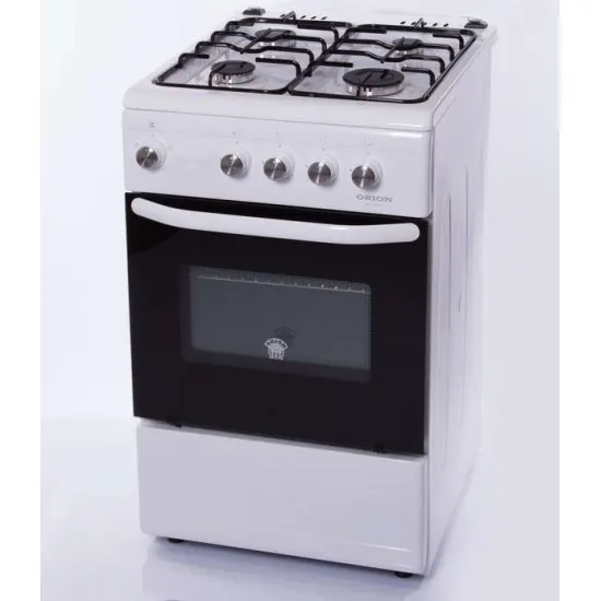 Orion FGO-400W gáztűzhely termosztátos gáz sütővel 150-285C°, vezetékes vagy palackos üzemmód, FGO400W