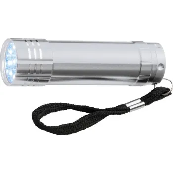Well 9 LED-es elemlámpa aluminium ház TORCH-COMPACTGY-WL