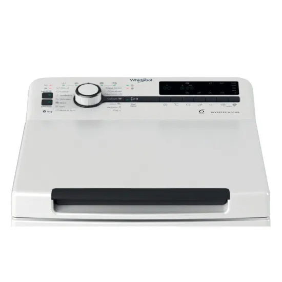 Whirlpool TDLRA 6261BS EU/N felültöltős mosógép, 6 kg, inverter motor, 40x60x90 cm