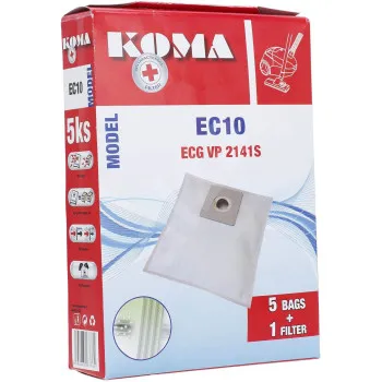 Koma EC10 mikrofilteres porzsák 5db+1 filter