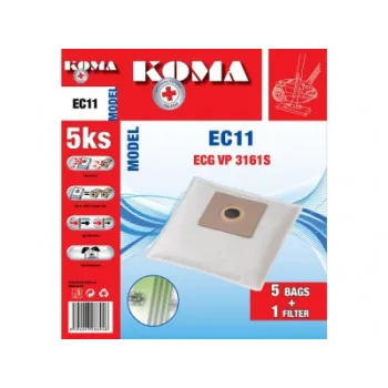 ECG EC11 mikrofilteres porzsák ECG VP3161 VP3143  típusokhoz