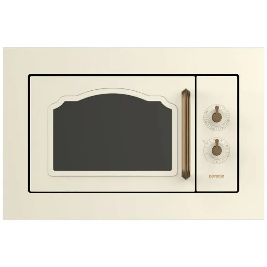 Gorenje BM235CLI beépíthető mikrosütő, 800W, 23L, 59.2x35.6x39 cm, bézs szín 