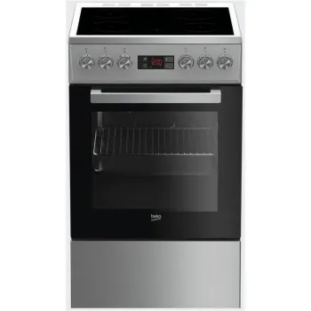 Beko FSM 57300 GX kerámialapos inox tűzhely,55L,50x60x85 cm, FSM57300GX