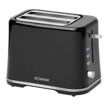 Bomann TA 1577 CB kenyérpirító fekete TA1577CB