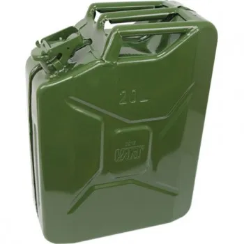 Benzinkanna 20 l marmon fém zöld