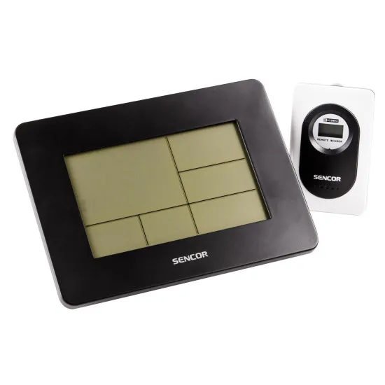 Sencor SWS 51 B időjárás állomás, fekete SWS51B