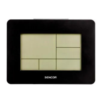 Sencor SWS 51 B időjárás állomás, fekete SWS51B