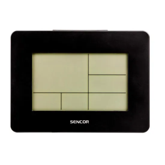 Sencor SWS 51 B időjárás állomás, fekete SWS51B