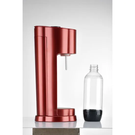 SodaCo R100R Royal gyöngyház piros szódagép +1db szénsavasító flakon