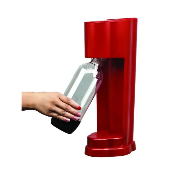 SodaCo R100R Royal gyöngyház piros szódagép +1db szénsavasító flakon