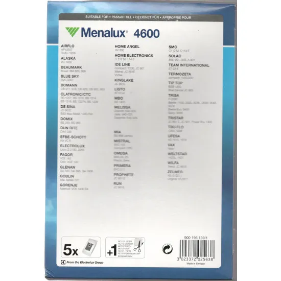 Menalux 4600 porzsák