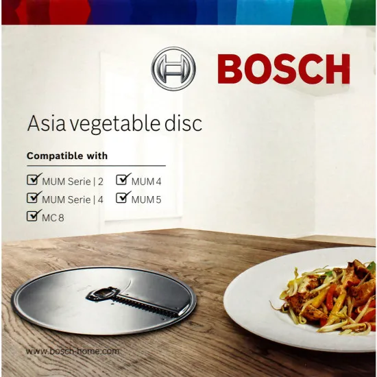 Bosch MUZ45AG1, Ázsiaizöldség-szeletelőkorong