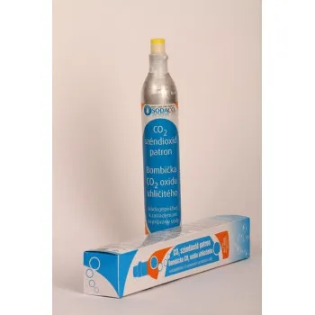 Sodaco 809187 CO2 60-80 liter, új patron szódagépekhez töltősúly 425gramm
