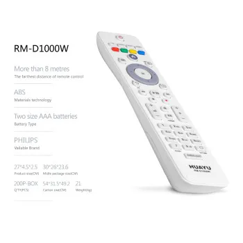 Philips LCD/LED tv távvezérlő RMD1000W