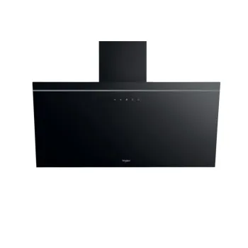 Whirlpool WHVP 82F LT K Fali 80cm ferdesíkú fekete konyhai elszívó 650m3/h 