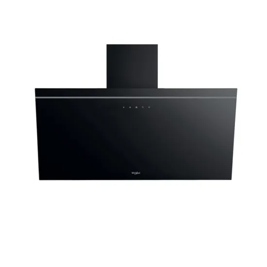 Whirlpool WHVP 82F LT K Fali 80cm ferdesíkú fekete konyhai elszívó 650m3/h 