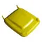 kuka fedél, sárga 240l Europlast hulladéktárolóhoz