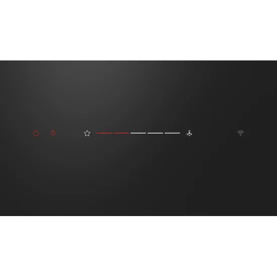 Bosch DWK91LT60, Falra szerelhető páraelszívó