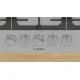 Bosch PCQ7A5I90, Gáz főzőlap