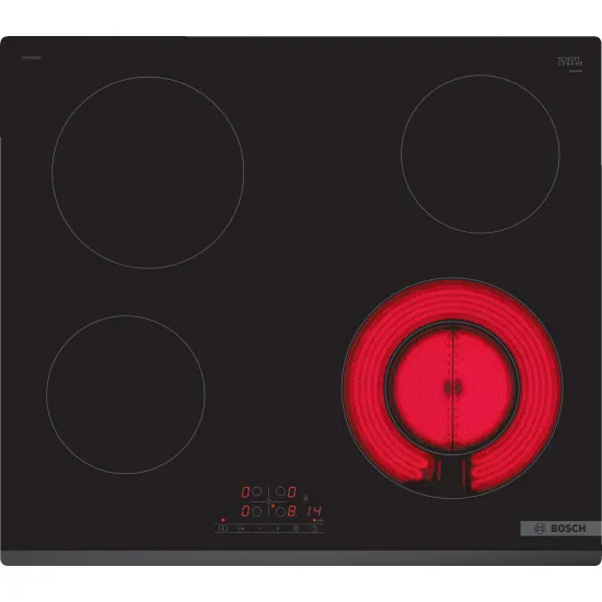 Bosch PKF631BB2E, Üvegkerámia főzőlap