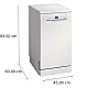 Bosch SPS2HKW55E, Szabadonálló mosogatógép