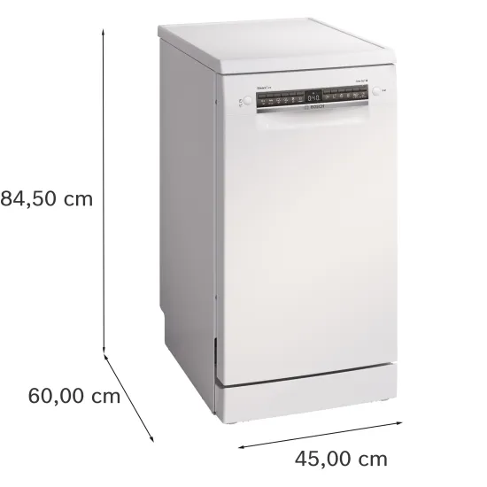 Bosch SPS4EMI17E, Szabadonálló mosogatógép