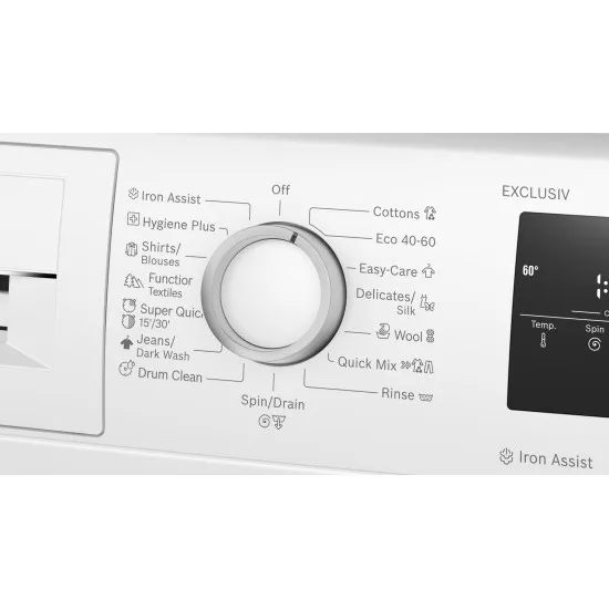 Bosch WAN2829NBY, Elöltöltős mosógép