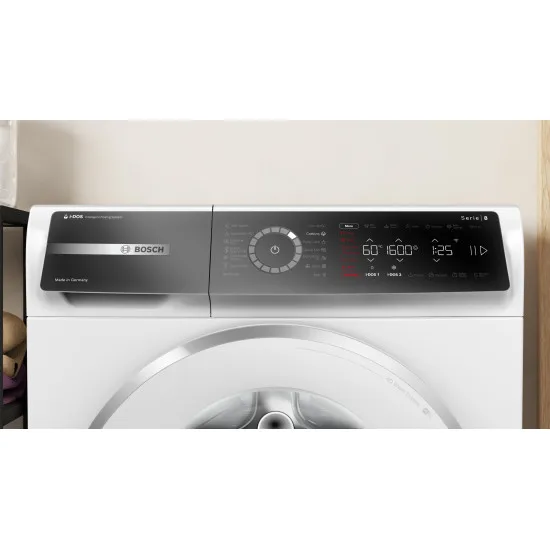 Bosch WGB256A6BY, Elöltöltős mosógép