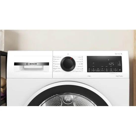 Bosch WQG243DMBY, Hőszivattyús szárítógép