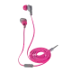 Trust Aurus vízálló pink fülbe helyezhető fejhallgató lapos, gubancgátló kábellel, ideális a szabadtéri sportokhoz 21019