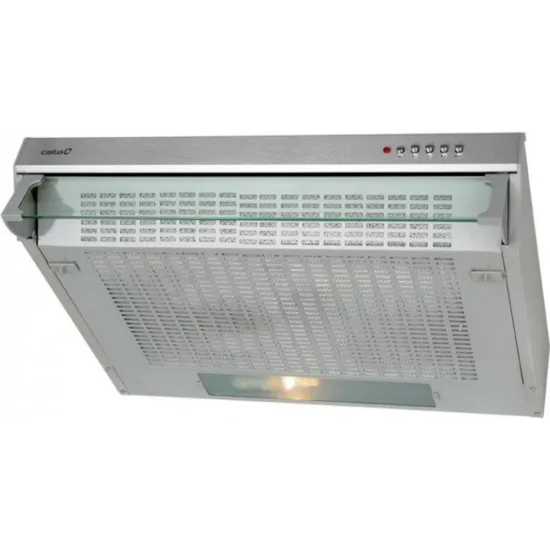 Cata F-2050 X/L konyhai elszívó, 50x47x12 cm, inox 