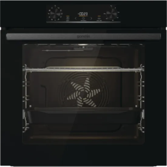 Gorenje BO6735E05B beépíthető fekete sütő, 59.5x56.4x59.5 cm