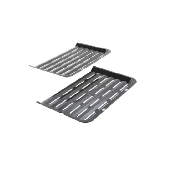 Bosch kétrészes grilltálca fekete zománcozott 00577715