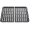 Bosch kétrészes grilltálca fekete zománcozott 00577715