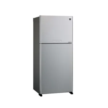 Sharp SJXG690MSL felülfagyasztós kombinált hűtőszekrény, 394/162L, 82x72x186 cm, inox 
